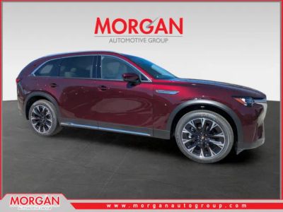 2026 Mazda CX-90 PHEV Premium Plus in Artisan Red Premium — front three-quarter view