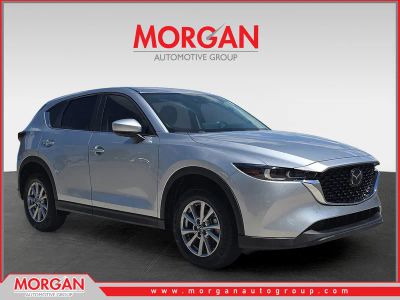 2022 Mazda CX-5 2.5 S Select Package in Sonic Silver Metallic — front three-quarter view