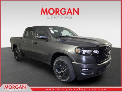 2026 Ram 1500 Big Horn/Lone Star in Gray — front three-quarter view
