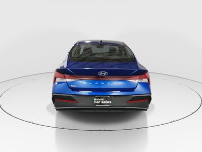 2024 Hyundai Elantra — engine compartment view