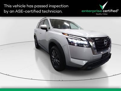2025 Nissan Pathfinder SV 2WD — front three-quarter view