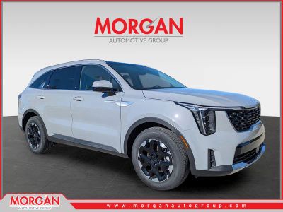 2026 Kia Sorento S in Wolf Gray — front three-quarter view
