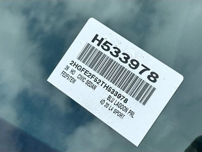 2026 Honda Civic Sedan — photo 26 view