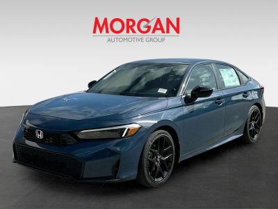 2026 Honda Civic Sedan — rear three-quarter view