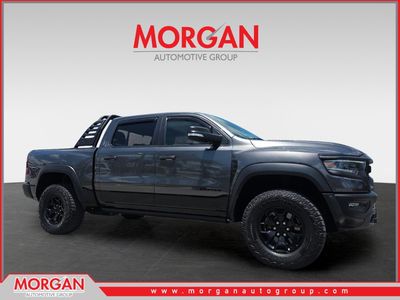 2022 Ram 1500 TRX in Gray — front three-quarter view