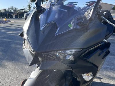 2026 Kawasaki Ninja 500 Metallic Flat Spark Black — photo 11 view