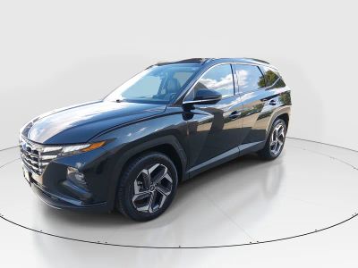 2024 Hyundai Tucson — rear three-quarter view
