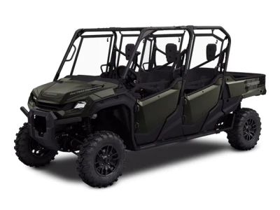 2025 Honda® Pioneer 1000-6 Deluxe Crew — front three-quarter view