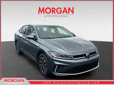 2026 Volkswagen Jetta S in Platinum — front three-quarter view