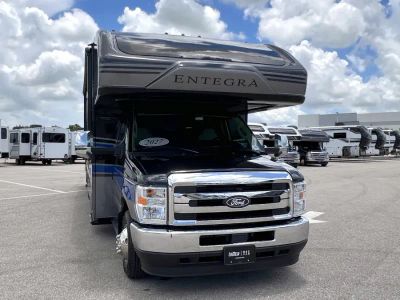 2027 Entegra ODYSSEY — front three-quarter view