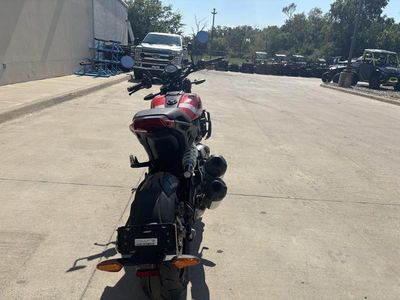 2024 Indian Motorcycle FTR Indy Red/Black — engine compartment view