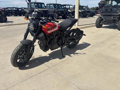 2024 Indian Motorcycle FTR Indy Red/Black — side profile view
