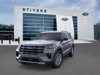 2026 Ford Explorer — rear three-quarter view