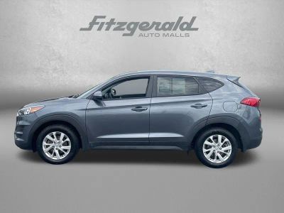 2019 Hyundai Tucson — rear three-quarter view