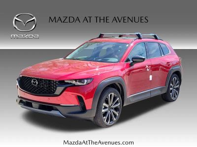 2026 Mazda CX-50 2.5 Turbo in Red — front three-quarter view