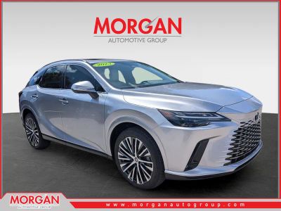 2023 Lexus RX 350 Premium Plus in Iridium — front three-quarter view