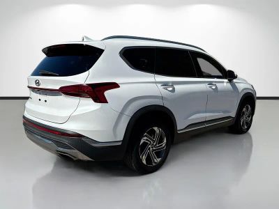 2022 Hyundai Santa Fe — rear three-quarter view