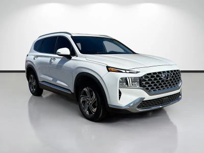 2022 Hyundai Santa Fe SEL in Gray — front three-quarter view