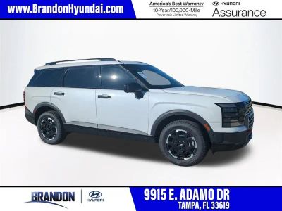 2026 Hyundai PALISADE XRT Pro in White — front three-quarter view