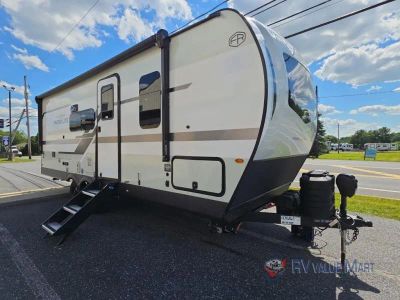2027 Forest River RV Flagstaff Micro Lite — front three-quarter view