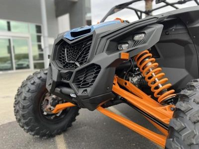 2026 Can-Am Maverick X3 MAX RS Turbo Scandi Blue & Orange Crush — photo 15 view