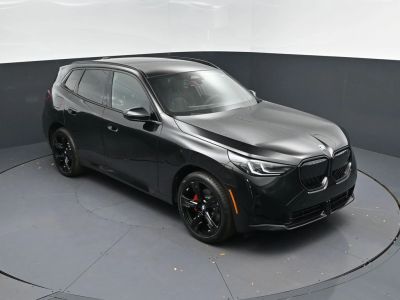 2026 BMW X3 N/A in Black Sapphire Metallic — front three-quarter view