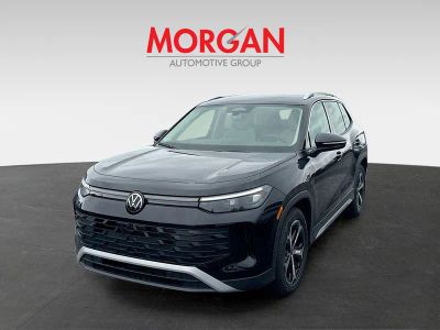 2026 Volkswagen Tiguan — rear three-quarter view
