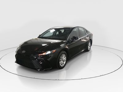 2025 Toyota Camry — rear three-quarter view