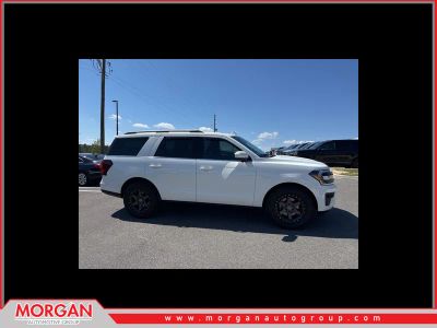 2023 Ford Expedition Limited in White — front three-quarter view