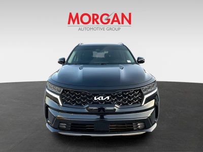 2023 Kia Sorento — rear three-quarter view