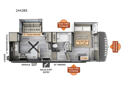 2023 Rockwood Signature 2442BS - Photo 2