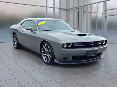 2023 Dodge Challenger R/T in Destroyer Gray Clearcoat — front three-quarter view