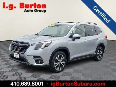 2022 Subaru Forester — rear three-quarter view