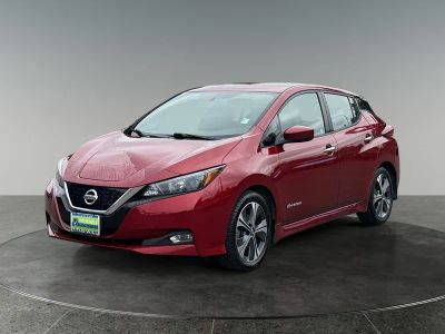 2019 Nissan Leaf — rear three-quarter view