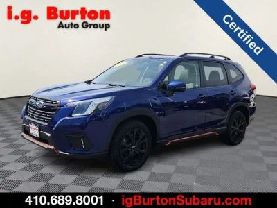 2023 Subaru Forester — rear three-quarter view