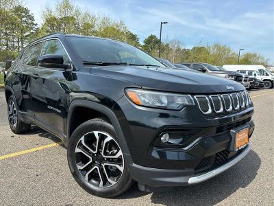 2022 Jeep Compass — rear three-quarter view