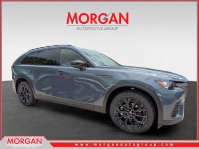 2026 Mazda CX-70 3.3 Turbo Premium Plus in Polymetal Gray Metallic — front three-quarter view