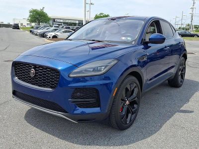 2021 Jaguar E-PACE — rear three-quarter view