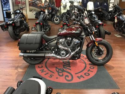2025 Indian Motorcycle Super Scout Maroon Metallic with Graphics - Photo 1