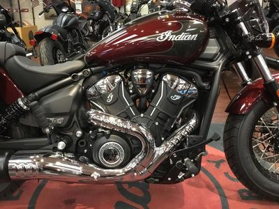 2025 Indian Motorcycle Super Scout Maroon Metallic with Graphics - Photo 14