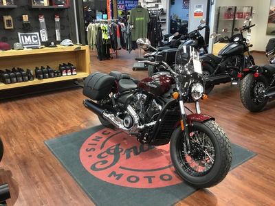 2025 Indian Motorcycle Super Scout Maroon Metallic with Graphics - Photo 2