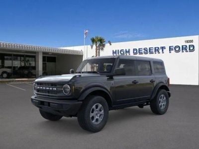 2026 Ford Bronco Big Bend in Shadow Black — front three-quarter view