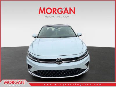 2026 Volkswagen Jetta SE in Gray — front three-quarter view