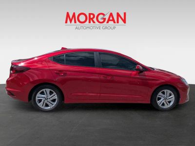 2020 Hyundai Elantra — rear three-quarter view