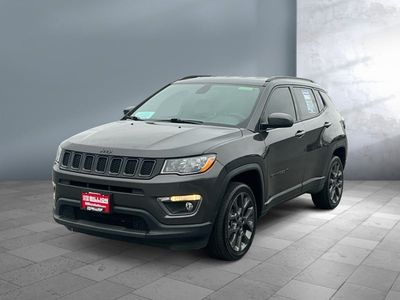 2021 Jeep Compass — front three-quarter view