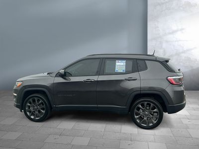 2021 Jeep Compass — rear three-quarter view