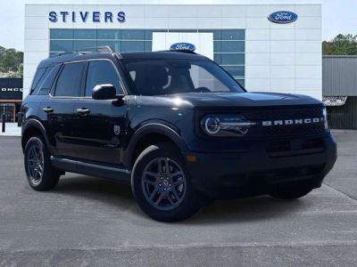 2026 Ford Bronco Sport Big Bend 5 Door SUV, SUV &amp; Crossovers in Shadow Black — front three-quarter view