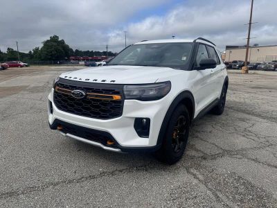 2026 Ford Explorer — rear three-quarter view