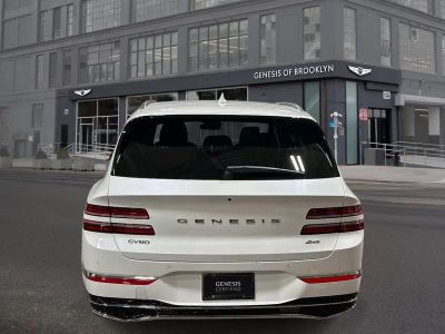 2026 Genesis GV80 — rear three-quarter view