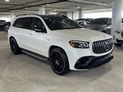 2021 Mercedes-Benz GLS 63 AMG — front three-quarter view